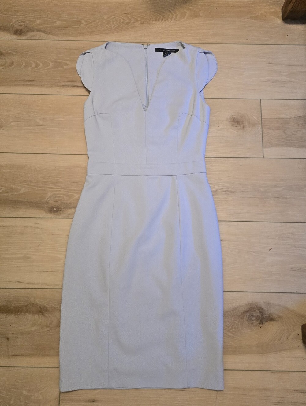French Connection Pale Blue Midi Dress